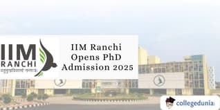 IIM Ranchi Opens PhD Admission 2025; Apply by April 30